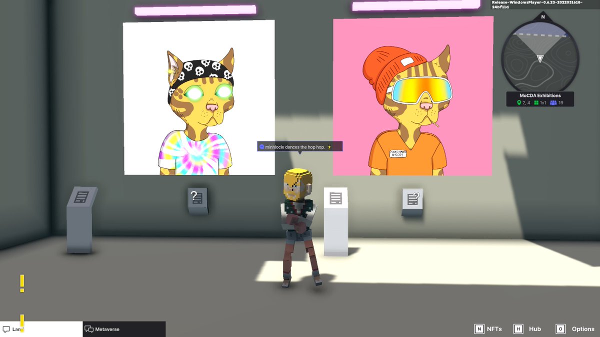 MinhLocle's tweet photo. @TheSandboxGame @MOCDA_ I just participated in the #TheSandbox weekly contest for a chance to win 200 mSAND! Here is my favorite piece from the exhibition, check out my screenshot below!
👇 https://t.co/CIoKBiw1lZ