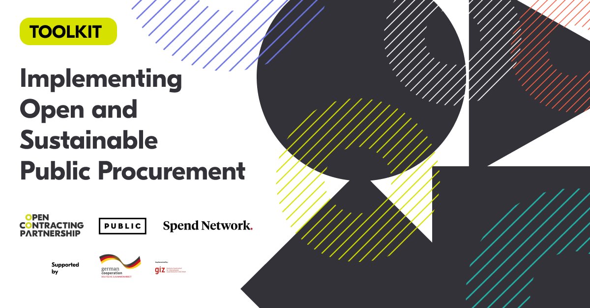 opencontracting's tweet photo. To build sustainable, resilient & inclusive communities, governments will have to buy in a fundamentally different way.
Our 🆕 Open and Sustainable #PublicProcurement toolkit provides practical insights on how to get started 🔎https://t.co/Ex5nBNqxY3 #ppgrconf #spp https://t.co/LDkPKaYVDt