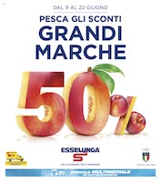 Volantinoweb's tweet photo. Grandi marche al 50% da #esselunga https://t.co/kjqWgmIGtX https://t.co/AW75MApLwY