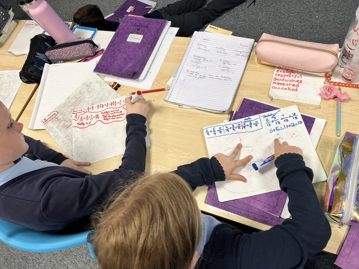 MissOliverStNin's tweet photo. We are learning to identify and complete calculations in word problems. We worked cooperatively to look for key language #numeracyandmaths #literacyacrosslearning https://t.co/RIAvBzWM22