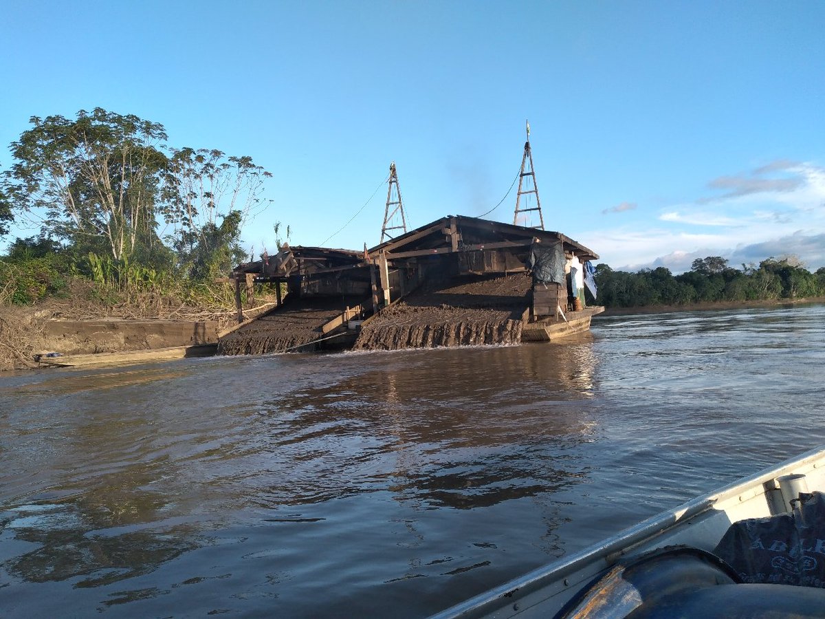 cejis_bolivia's tweet photo. Indígenas de #Pando denuncian la contaminación los ríos Madre de Dios y #Beni por la minería ilegal
 https://t.co/tDeGbVrvZ1 https://t.co/UsoZ8LvKty