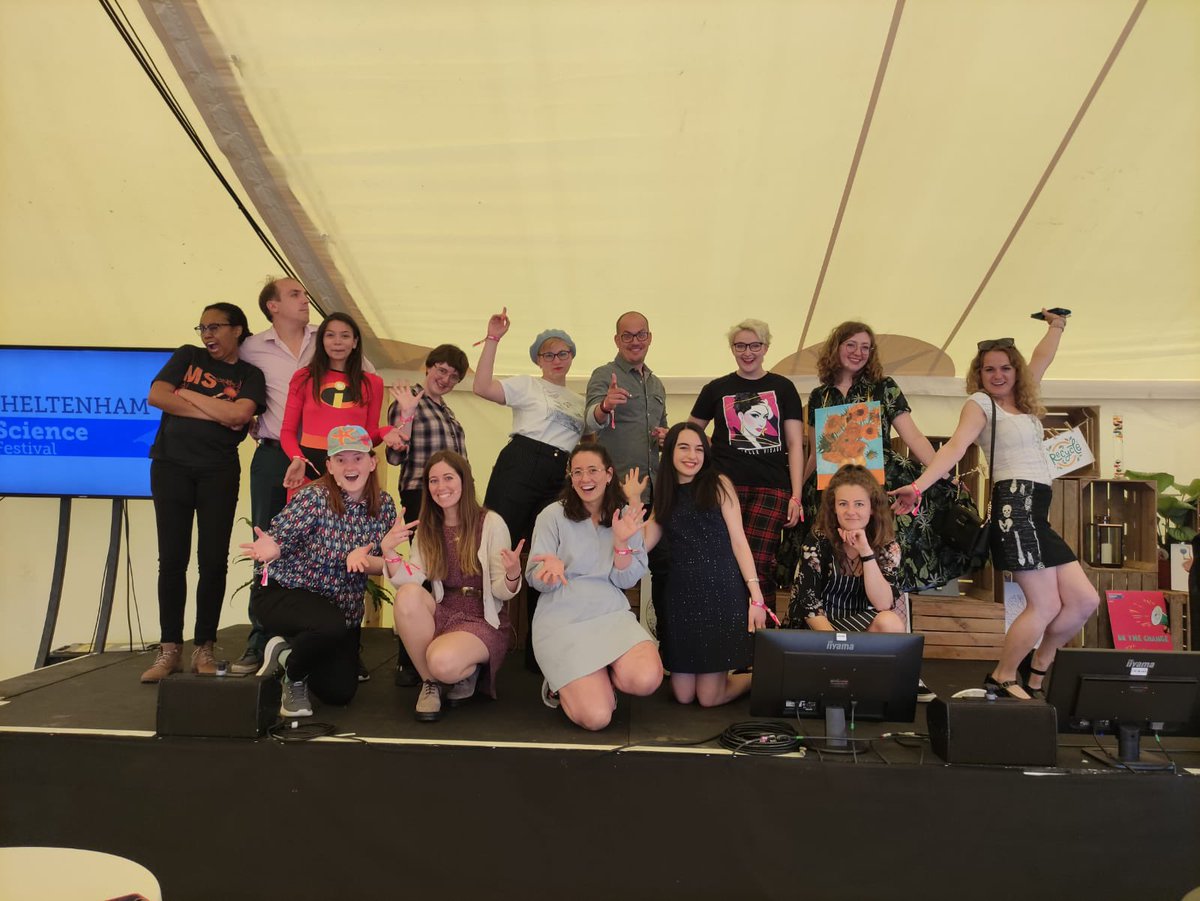 Rebecca Cummings (@becky_rbc) on Twitter photo A few days late bc of course I am but I had *such* a good time <a href="/CheltSciFest/">CheltSciFest</a>!!! It was so wonderful to finally meet a bunch of the other 20/21 famelabbers in person 🥰 plus meeting a bunch of other cool ppl and hearing some amazing talks! Fingers crossed I’ll be back A few days late bc of course I am but I had *such* a good time <a href="/CheltSciFest/">CheltSciFest</a>!!! It was so wonderful to finally meet a bunch of the other 20/21 famelabbers in person 🥰 plus meeting a bunch of other cool ppl and hearing some amazing talks! Fingers crossed I’ll be back