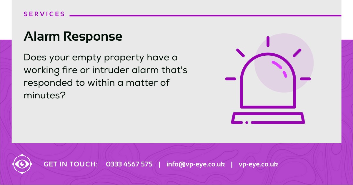 vpeye1's tweet photo. We have an average response time of just 15 minutes 🚨

Why put yourself at risk when you can utilise the services of a rapid security firm who responds to activations on your behalf? 🙋‍♂️

Get in touch to protect your premises ➡️  https://t.co/2TpHWEoaLr 

#vacantproperty https://t.co/Gm6E4N4wTg