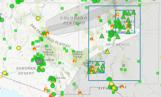 CCFirenIncident's tweet photo. #AirNow: #Fire & #Smoke Map- https://t.co/FtIQ8yYPTu
These and other important links about local #Wildfires can be found on the #Wildfire link of #InciWeb: https://t.co/7xsVLRlxsz (this is #TontoCanyonFire link) under the Incident Overview. https://t.co/v1e5cvGfRB