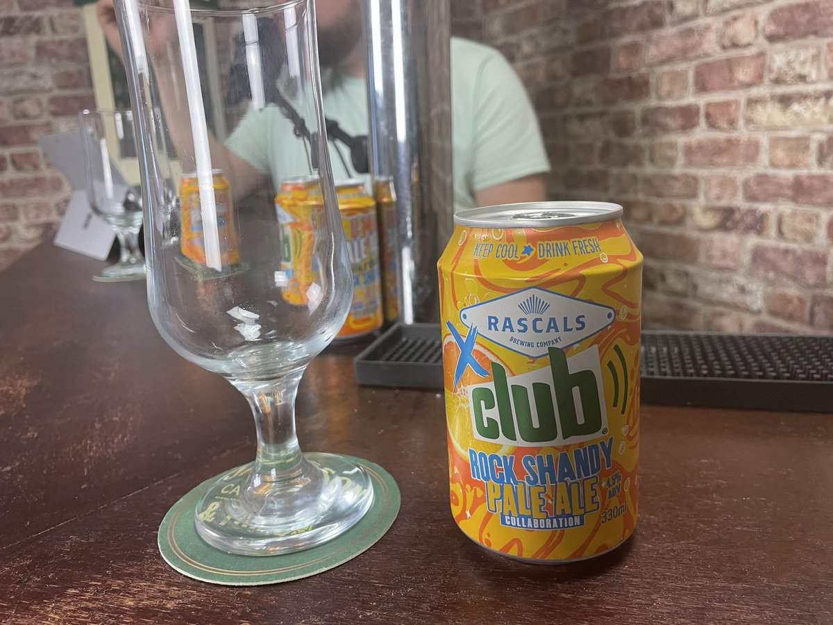 It’s back 😍😍😍 Looking forward to the beer on this weeks episode of <a href="/Social_Antics/">Social Antics Podcast</a>! <a href="/club__drinks/">Club Drinks</a> <a href="/RascalsBrewing/">Rascals Brewing Company</a> #BrandCollaborations