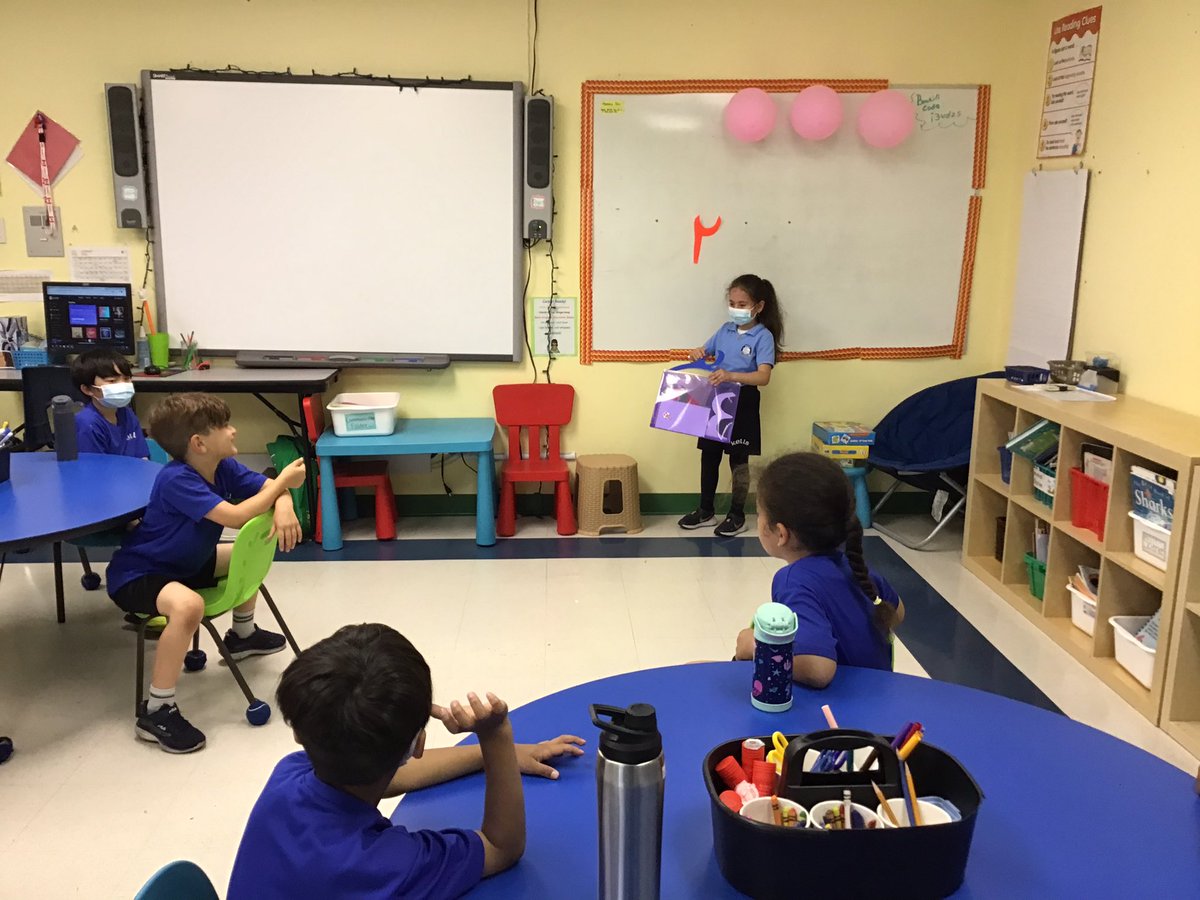 MsSpecksClass's tweet photo. We had two students absent last week, so had our final #TeachtheTeacher today!  Thanks to Ms. K for teaching us how to count in Persian! https://t.co/iMom02ewWL