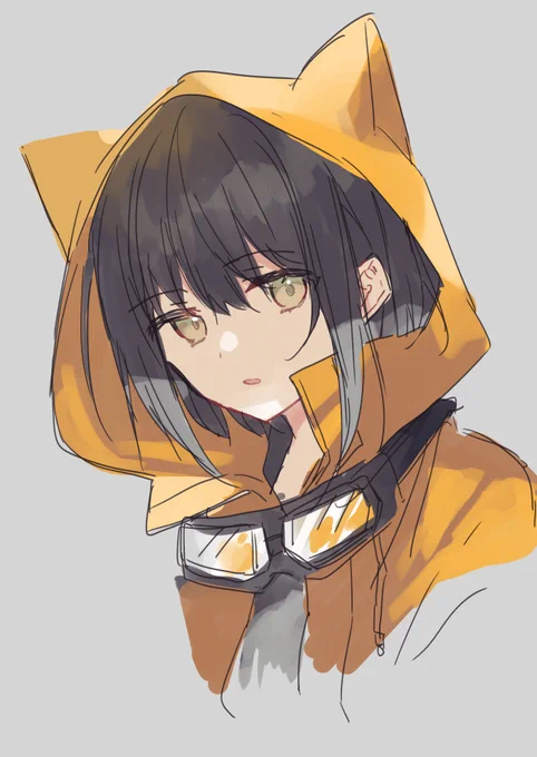 黄色の子 
