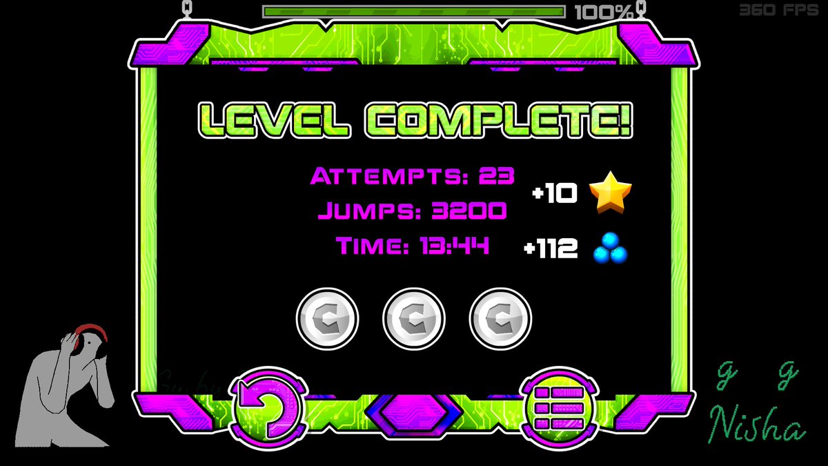 TechnicalJL's tweet photo. I love this level so much, but I'm so damn thankful to be finished with it. 26.5k attempts. https://t.co/dZBtzmZPec