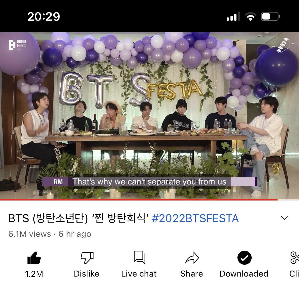 simoneventer91's tweet photo. This 💜💜💜💜💜 we are and will always be a part of them #bts #BTSFESTA2022 They are gonna do amazing things and they are inviting us along - lets support them! OT7 ALWAYS https://t.co/0YXOXJm1jO