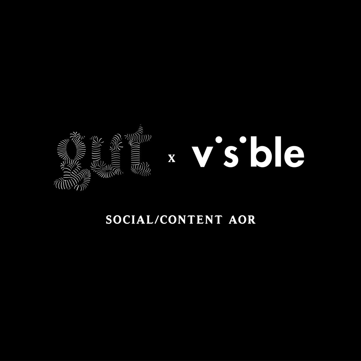 Lesssss get <a href="/Visible/">Visible</a> 💫 Excited to announce we're their new Social/Content AOR. It's our first US telecomms brand and our first client to work full-on with our newly-created Content operation. Thanks to our new partners for your trust and partnership. Welcome to the team 🖤
