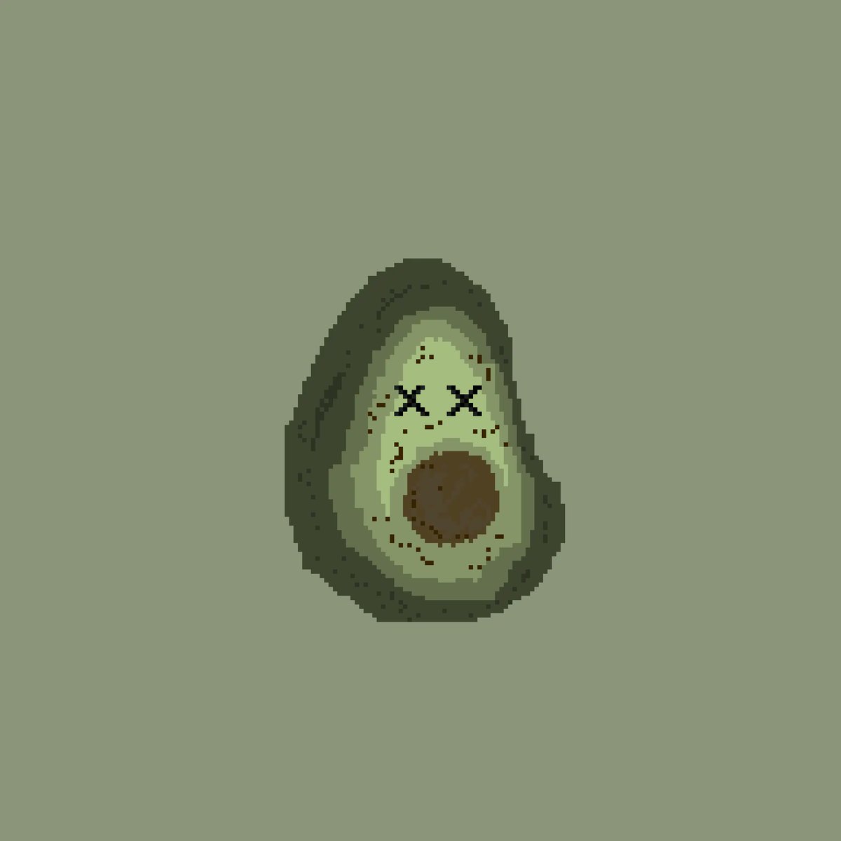 pixel_cado's tweet photo. No one wants to eat an expired avocado. They can go bad within the timespan of 2-7 days. It’s basically impossible to know how ripe an avocado is just by looking at it (unless it’s disgustingly moldy and sad), so the best way to tell if it is ripe is by gently squeezing it. https://t.co/3JZSReQkNU