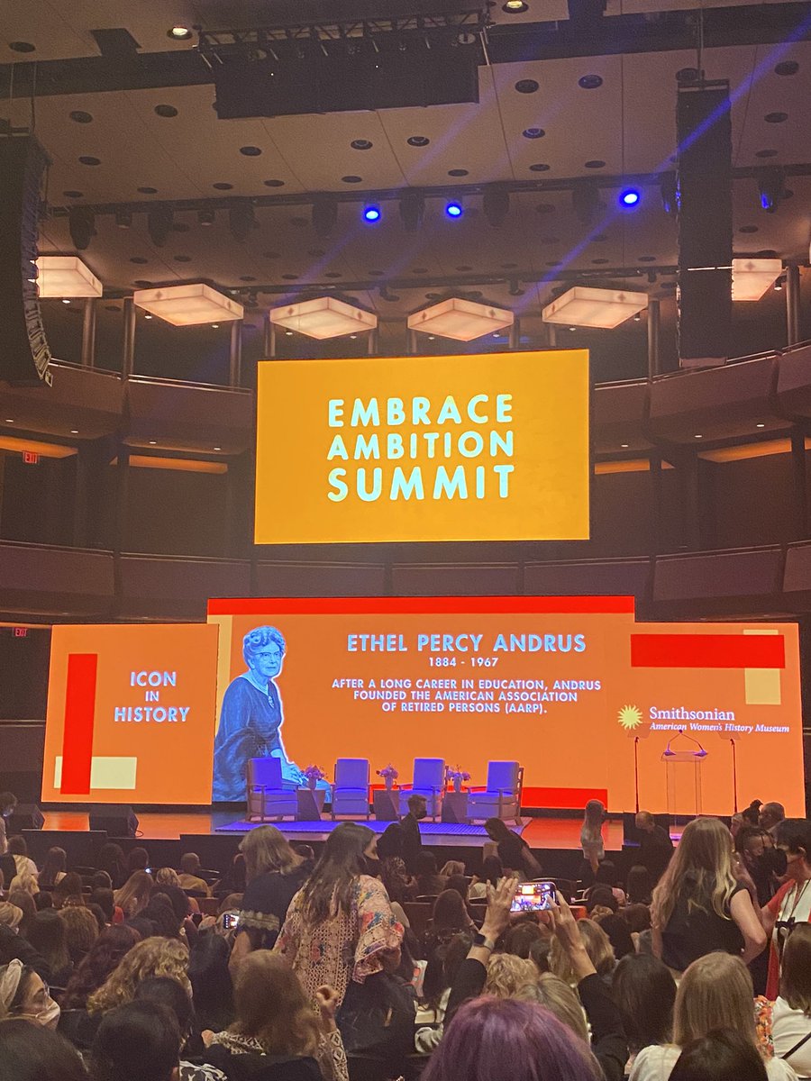 My first @ToryBurchFdn #EmbraceAmbition summit. Every room is electrified by the hundreds of ambitious and accomplished women on stage and in the seats. So inspired and humbled to be a TB Fellow. The work continues!