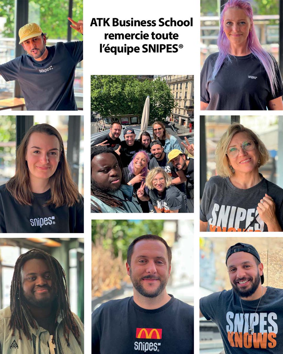 ATK_BS's tweet photo. Merci à l’équipe SNIPES® pour ce Job Dating parisien qui s'est déroulé au début de ce mois !
Le début d’une série qui suivra ensuite à Lyon, Lille, Toulouse et Marseille

#atkbusinessschool #snipes #jobdating #national #france #alternance #formation https://t.co/3faibAIJLj