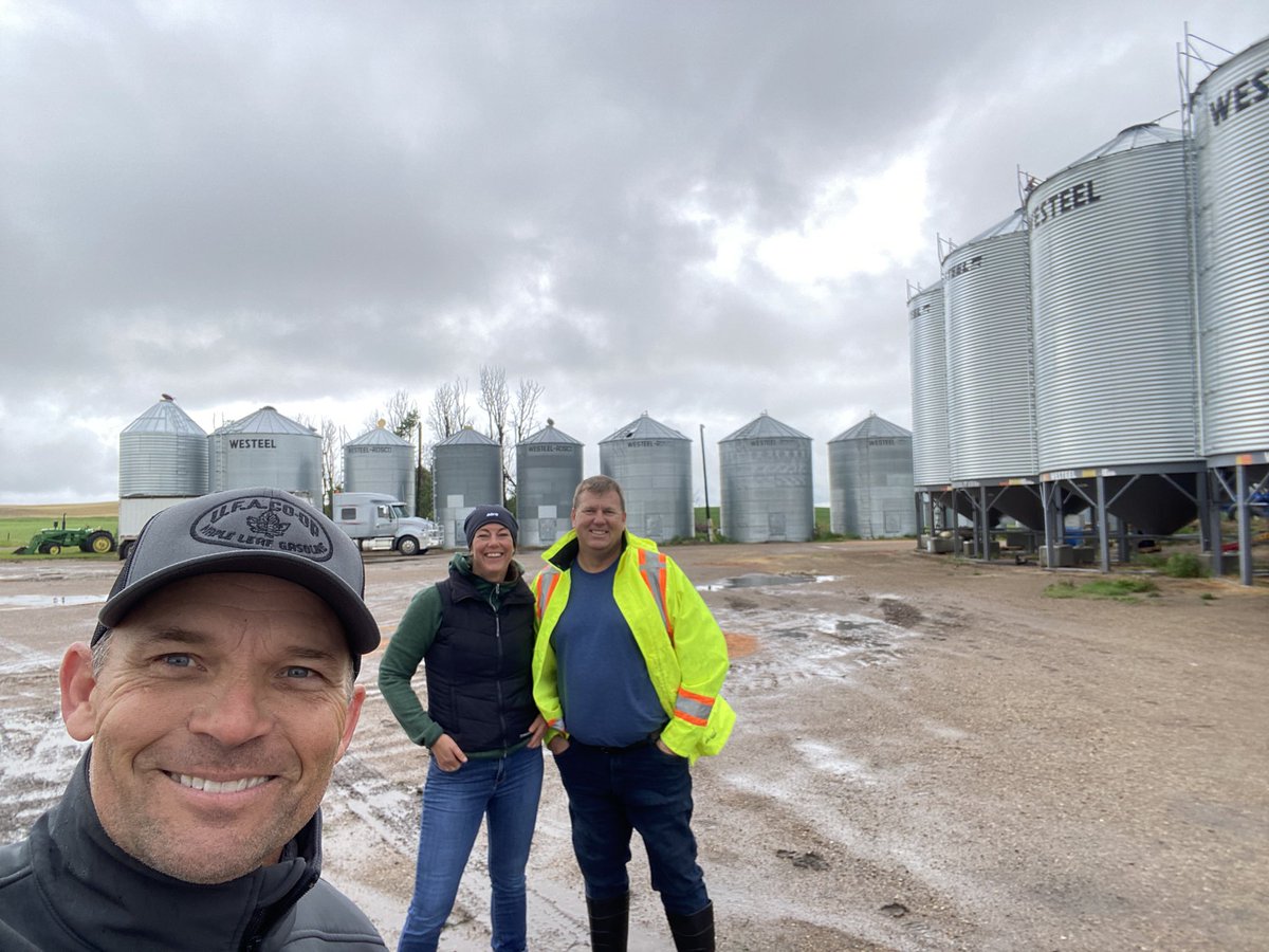 kowalchukfarms1's tweet photo. Great to see some puddles in the yard finally

It’s a good day to measure up some bins for some temp/moisture cables and fan controls. Hopefully will use all the bins this year🤞

Thanks Dan and @Nalaina7 

Anyone else think it’s a good year to add cables?

#AGISuretrack https://t.co/K7hAce6Gwp