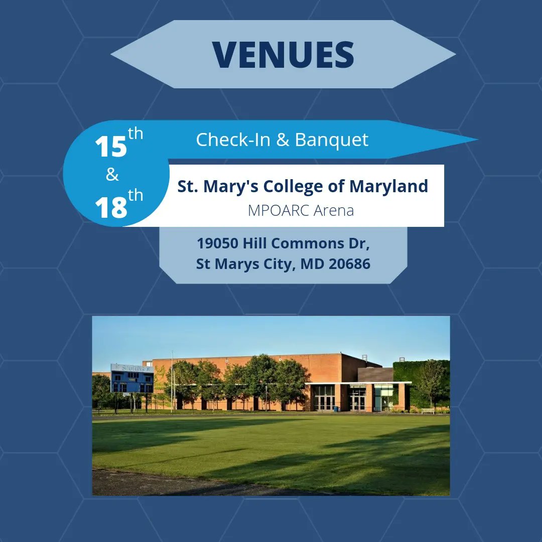 suascompetition's tweet photo. Just 1 day to go until #SUAS2022!

The Check-In/Orientation will be held at St. Mary's College of Maryland MPOARC Arena and teams can begin arriving at 2:00pm. Doors will be closed to teams before that time. https://t.co/KdtUgSpPUZ