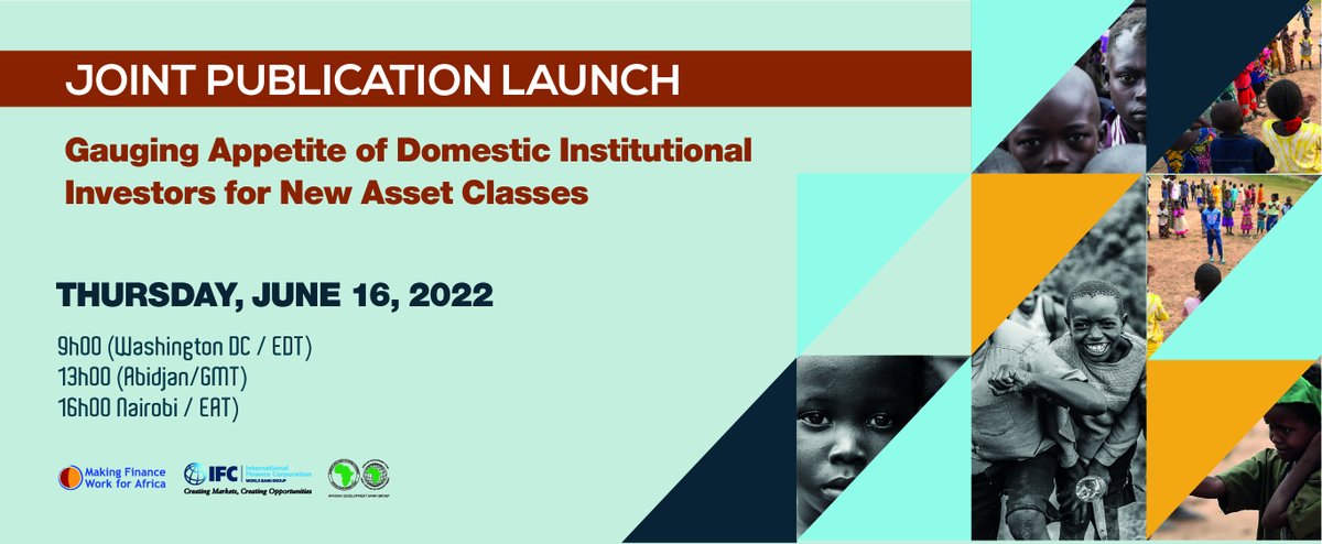 mfw4a's tweet photo. Join us this Thursday! Gauging Appetite of Domestic Institutional Investors for New Asset Classes - Publication Launch Event |  Register now! - https://t.co/1gEaqQMzWR https://t.co/JPAveSIg7c