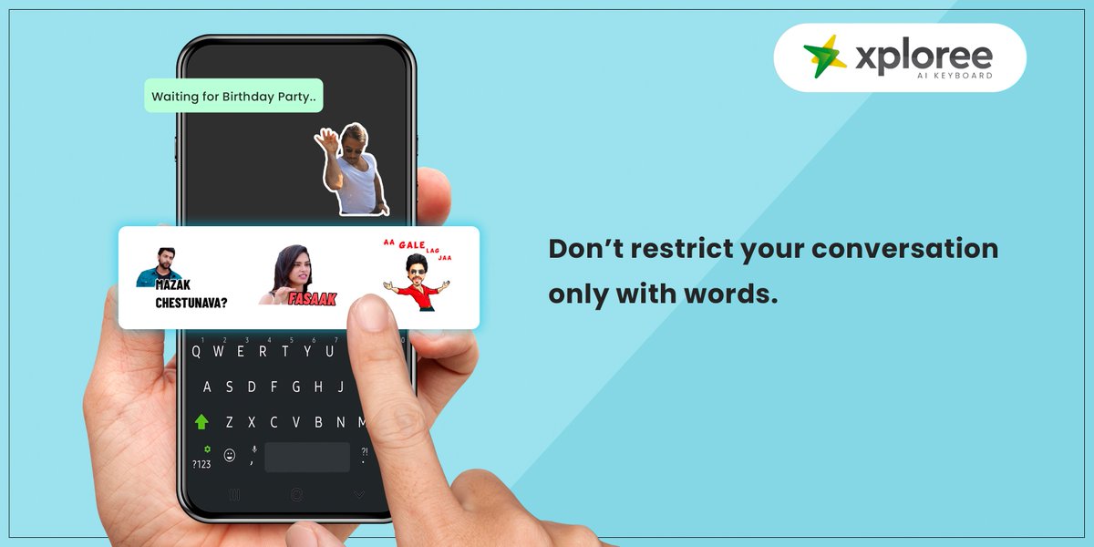 XploreeKeyboard's tweet photo. Want to contribute in your group Chat ?
Download the App Now : -
#PlayStore: https://t.co/aLJAqRWjdM
#AppStore: https://t.co/jSGG8TKAmX
#AppGallery: https://t.co/9lFFRdV3qY
#keyboardiscovery #digitalmarketing #virtualkeyboard #andriod #technology#smartTyping #smartkeyboard https://t.co/zQ0zAfg28t