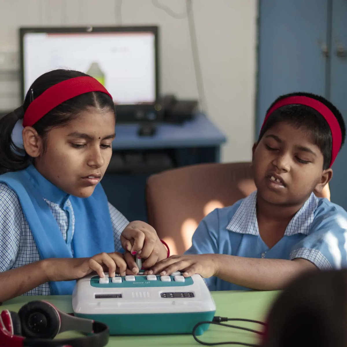 thinkerbelllabs's tweet photo. NFBM Career Oriented Education Campus for the Blind Smart Class Deployment
#thinkerbelllabs #StartupIndia #StartUp #edtech #annie #braille #visuallyimapired #anniesmartclass #braille #ip #technology #EducationForAll #thinkerbelllabsdeployment #technews #education https://t.co/rGZeke0Zmw