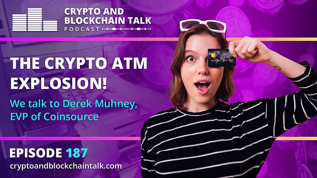 Who says crypto is not catching on? Join Aviva, the host of Crypto and Blockchain Talk, as she gets the latest from Derek Muhney, Executive Vice President of #Coinsource on their partnership with Kwik Trip. buff.ly/3NN3QcH

#atm #dtm #money #cash #bitcoin #crypto #btm
