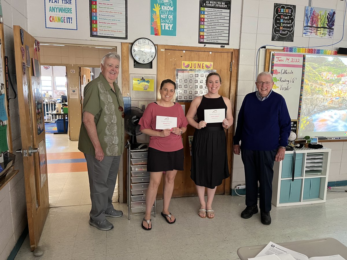 KMSWoburn's tweet photo. Thank you WCEF for honoring our teachers today https://t.co/axFXXojSp2