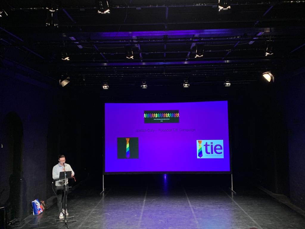 HBAcademyGlas's tweet photo. Today our pupil enjoyed a range of #LGBTQI+ workshops at @GlasgowTramway. Thank you for the fabulous day and community! #pridelite @tiecampaign @EqualitiesEdGCC @Doug_GCC https://t.co/yWgCC8vNU1