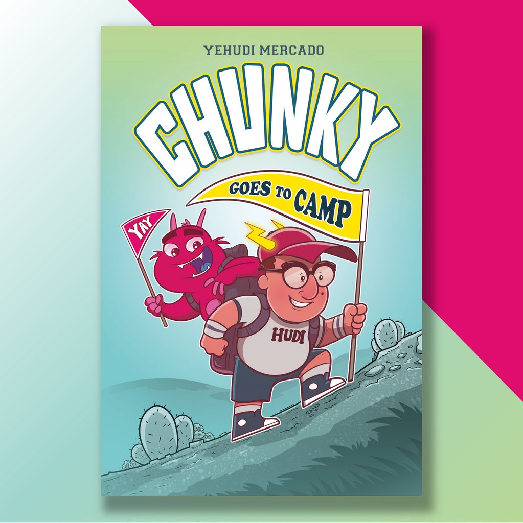 KTegenBooks's tweet photo. Sports put Hudi to the test. Now he’s about to face his greatest trial . . . summer camp. Happy #bookbirthday to @ymercado and CHUNKY GOES TO CAMP! https://t.co/PEIUac4vUQ