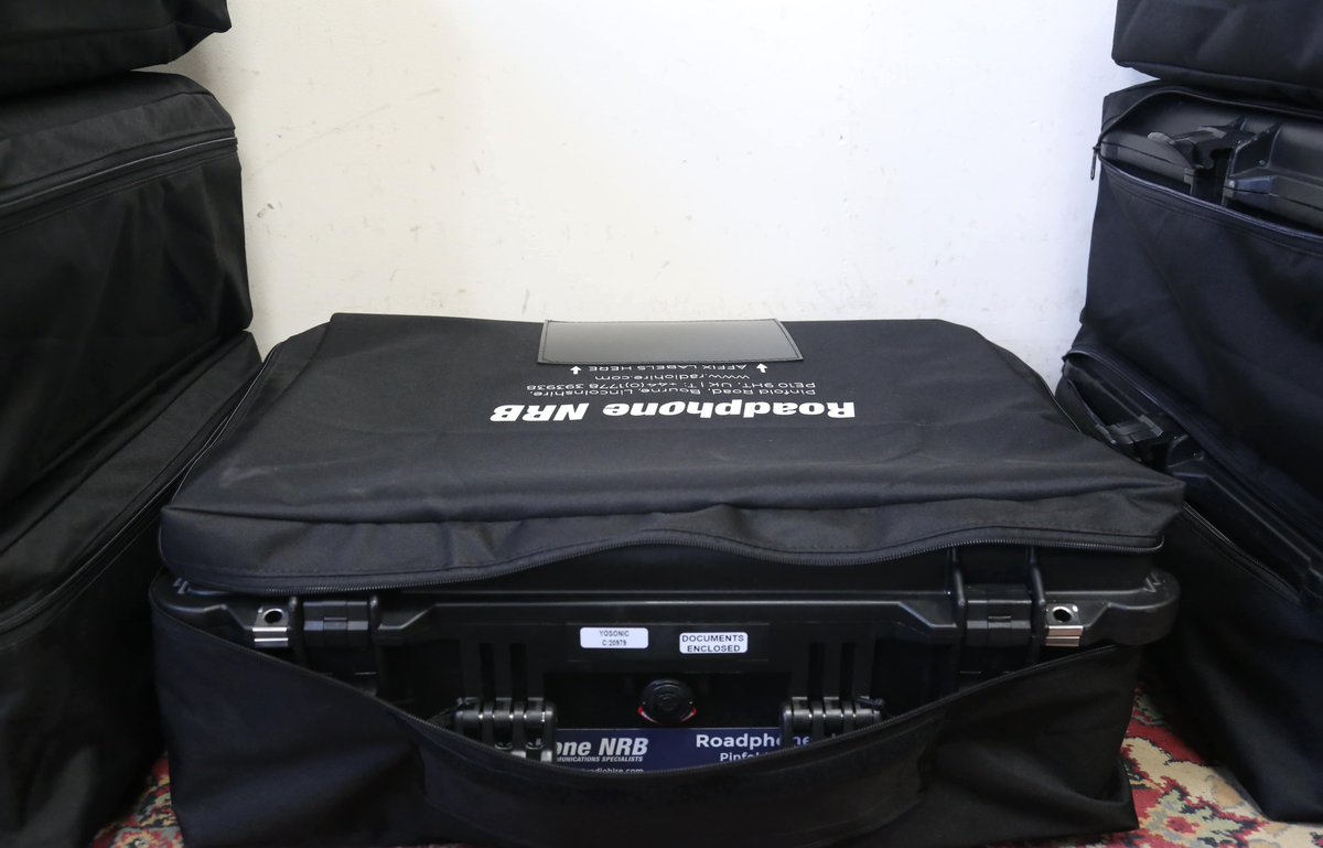 RoadphoneNRB's tweet photo. Our courier, #DPDLocal, prefers our rugged @Peli_UK™ cases to be placed in protective bags & we're pleased to announce that the plastic bags we've been using have now been replaced by a canvas, reusable bag–making our operations more sustainable. #sustainablepackaging #radiohire https://t.co/chKrhtjLYI