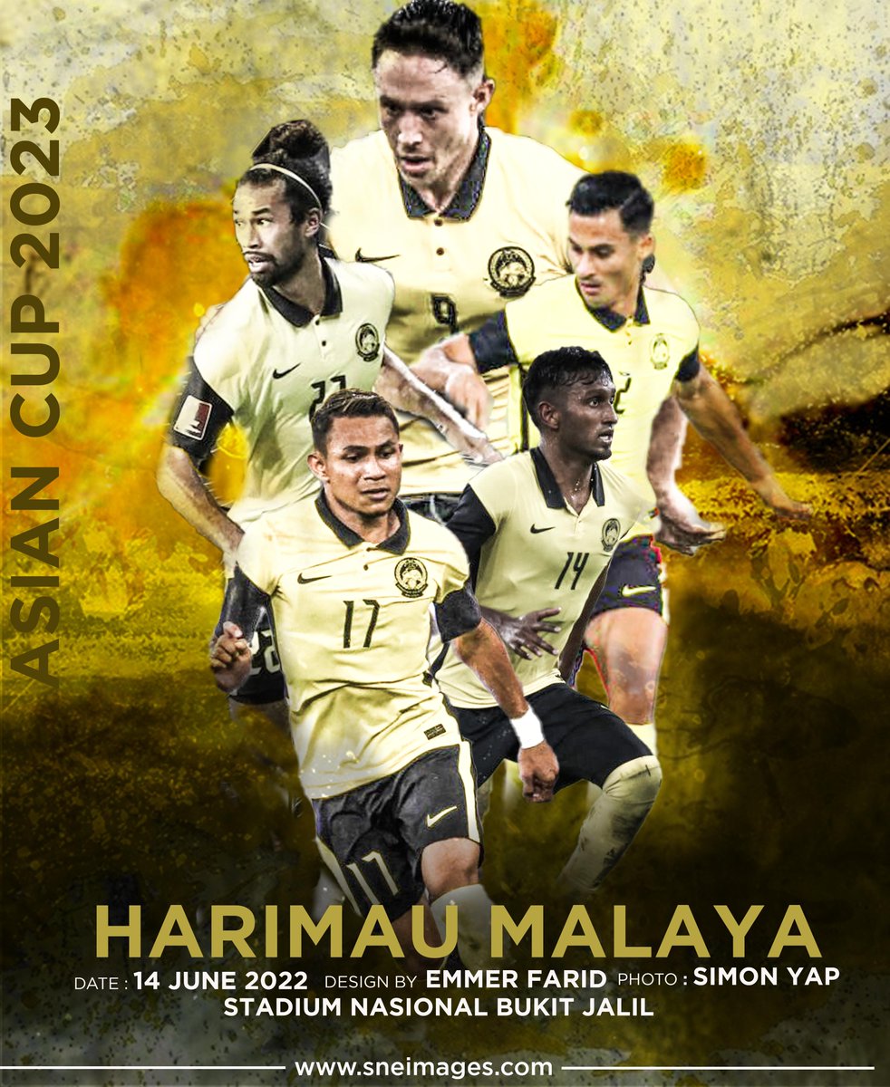 #HarimauMalaya  : Make History !!!!!
Malaysia Qualifies for the Asian Cup 2023 ✅

@DarrenLok 
#SNEimages #SNEsportCo #AsianCup2023Qualifiers #AsianCup