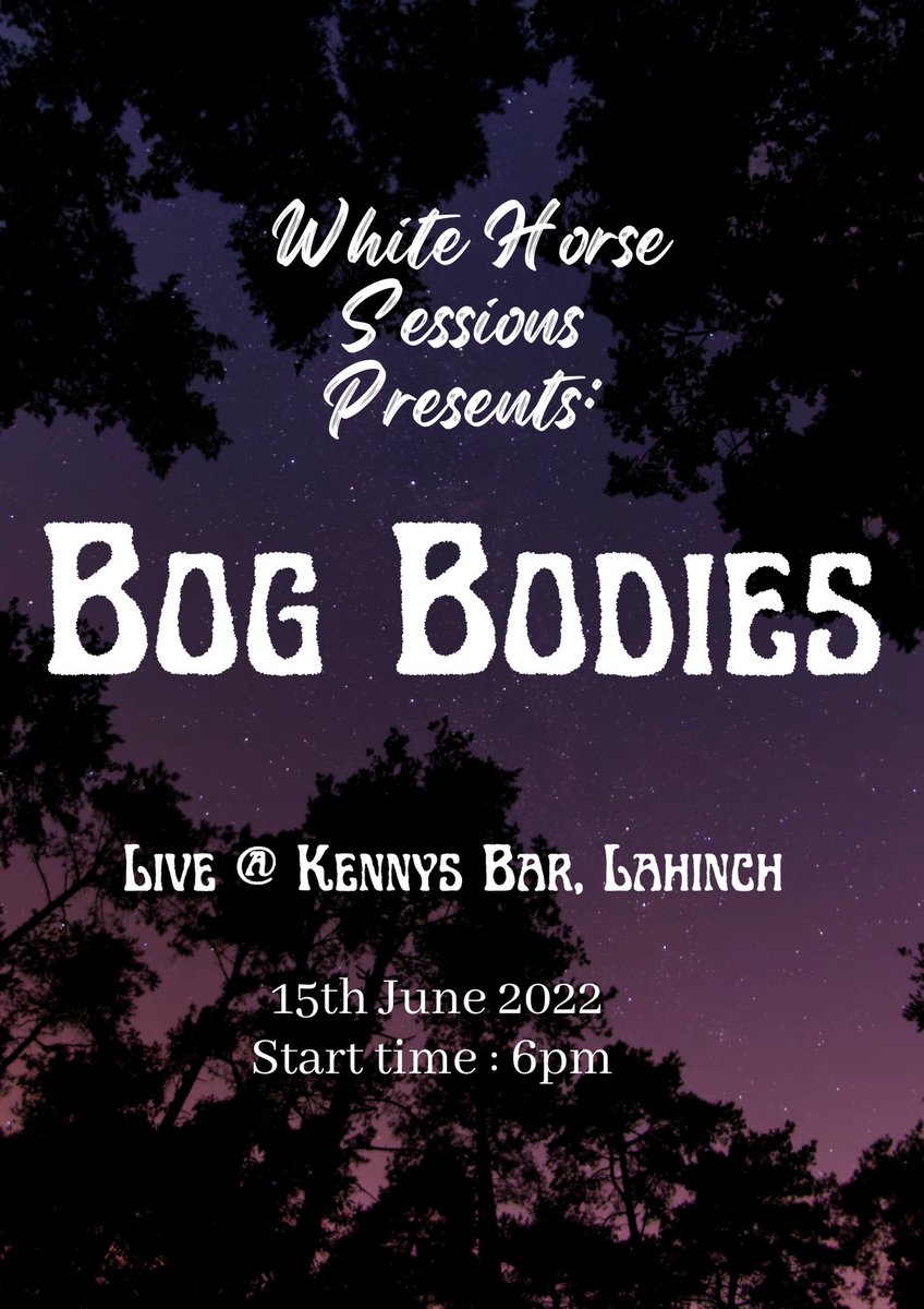 Check it! Check it!! <a href="/bogbodiesband/">BogBodies</a> in da house tomorrow evening <a href="/KennysLahinch/">Kenny's Bar, Lahinch</a> #savagegig #irishmusicparty #localandlive #irishmusic #livegig