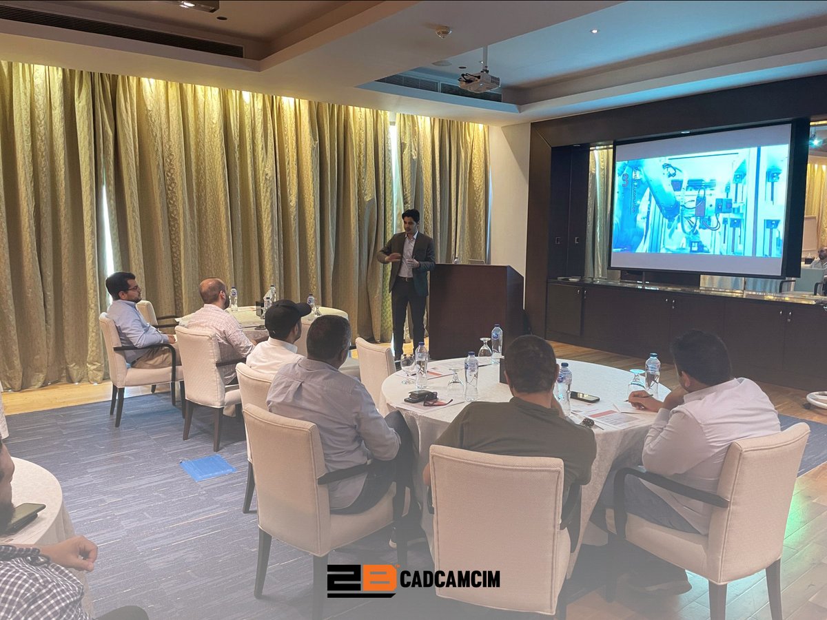 2Bcadcamcim's tweet photo. Happening NOW!

Our seminar "Cloud Computing and Digital Transformation Supporting Industry 4.0" at Sofitel Al-khobar, The Corniche, Saudi Arabia

#DAMMAMKSA 
#DigitalTransformation 
#cloudcomputing
#industry40
#seminar
#2BCADCAMCIM https://t.co/r5tVIsdFIX