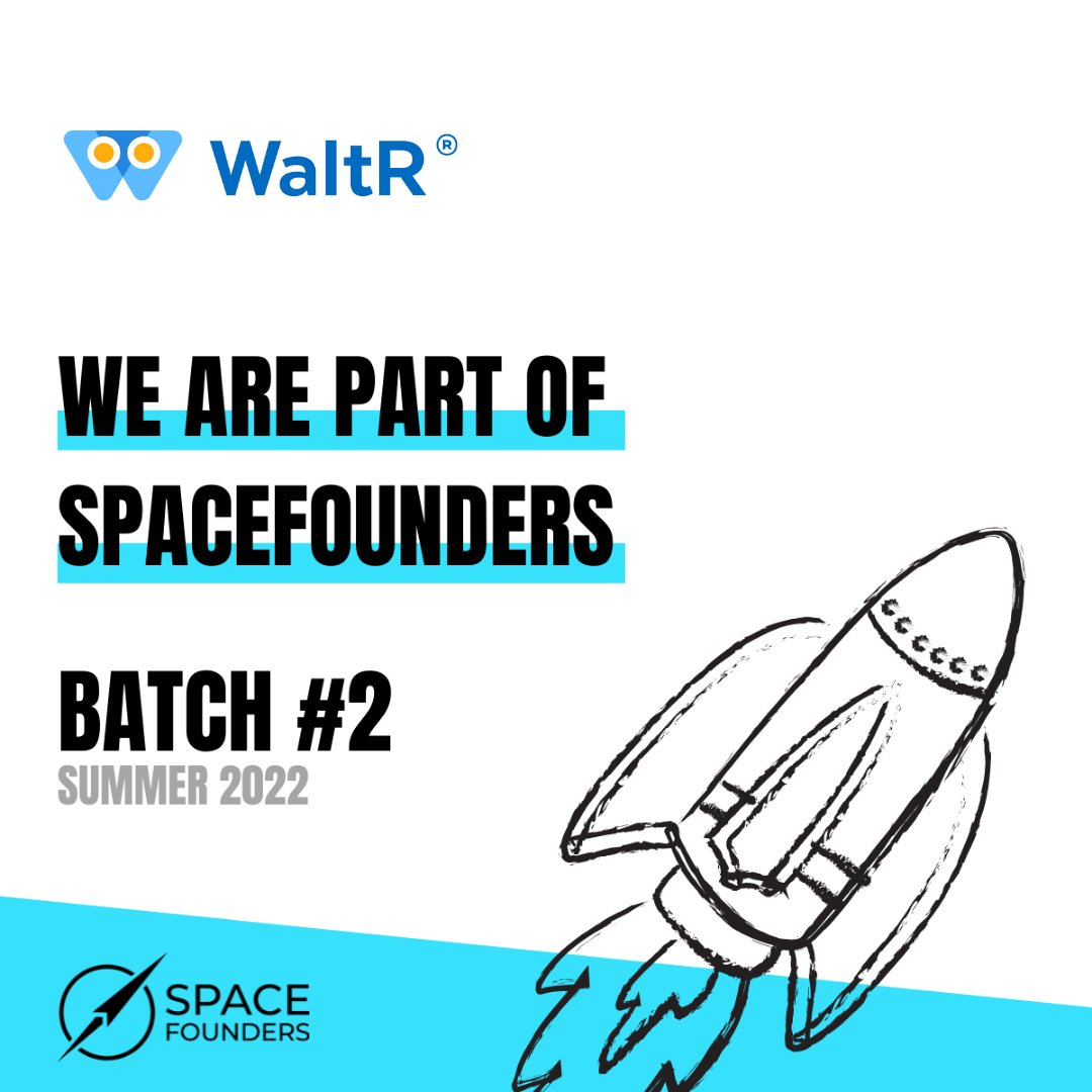 [  Batch #2 SpaceFounders]

🚀 This week, WaltR starts the second stage of his adventure with <a href="/SpacefoundersE/">SpaceFounders.eu</a>. 

🧑‍💻 Between mentoring, pitches and workshops, 2 intensive weeks are coming up for WaltR!

🔔 Stay tuned!

#WaltR #SpaceFounders #AirQuality #mentoring #workshops