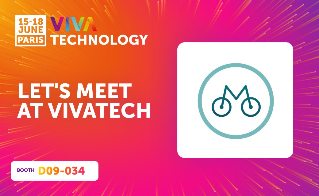 🗓️Cette semaine, retrouvez-nous à #VivaTech ! Nous serons présents vendredi 17 et samedi 18 juin sur le Lab #SNCF. 
🚀 Au programme : une démo de la prochaine version de l'app pour mesurer et agir sur son impact #carbone, une preview de notre solution B2B,...