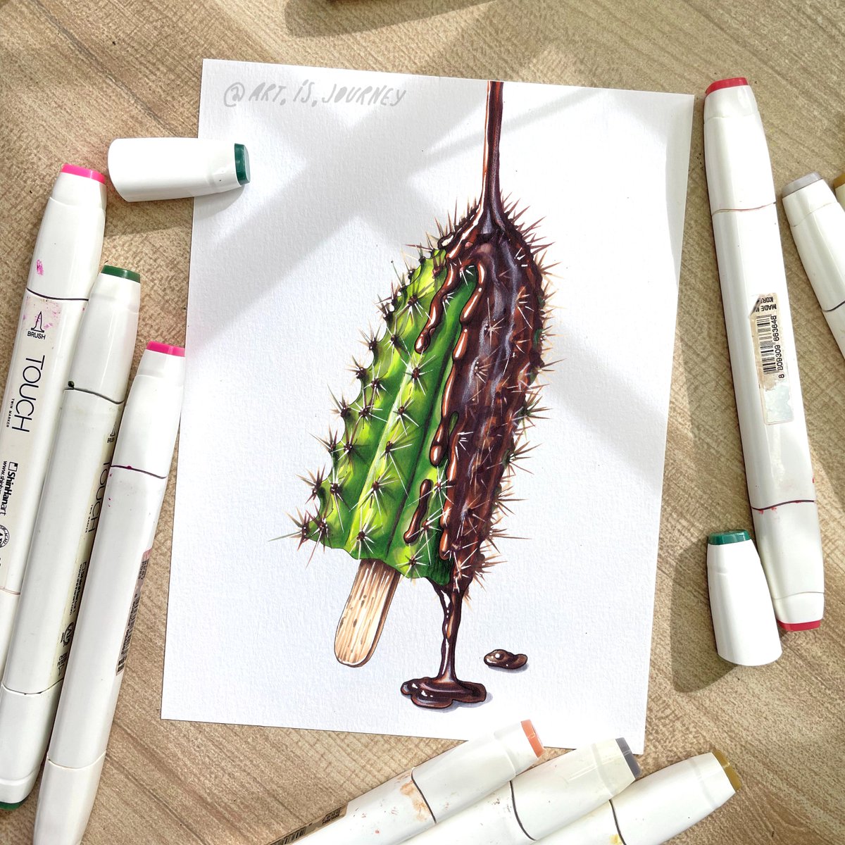 art_is_journey's tweet image. Sweet dreams✨🌙 #traveljournaling #copictutorial #artjournaling #markerdrawing