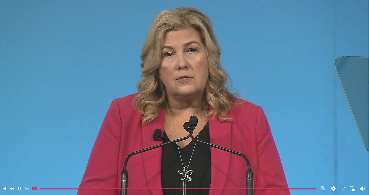 "When speaking with Ontario politicians, I make it clear that we cannot MAKE more nurses. To address our nursing shortage, we need to respect and protect the nurses who are already working. We need to retain nurses." - @CathrynOna  #ONAPCM