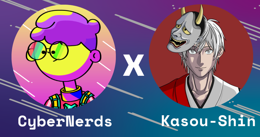 CyberNerdsOP's tweet photo. WL GIVEAWAY🎉🎉  #NFTgiveaway

🏆 Reward : 3 Free mint &amp; 15 WL spots for @Kasou_shin 

To participate : 
1️⃣Like, Retweet 🤓
2️⃣Tag 3 friends
3️⃣Follow both 

@CyberNerdsOP  and @Kasou_shin 

📅 : 2 DAYS 

Join us : https://t.co/JISHM9vijz https://t.co/ViA2H0Rb3C