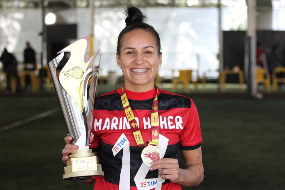 marinahoher's tweet photo. Campeã Taça Governador 2022 🏆🥇 @Flafut7 https://t.co/GP251FCem8