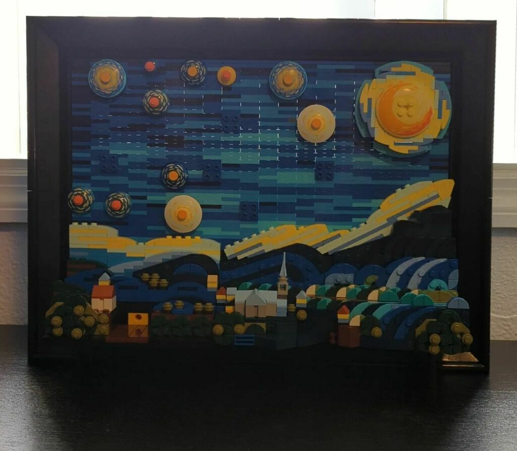 G33K2DT00's tweet photo. The #moon and the #stars are out now.
.
@Lego #Lego #art #artwork #workofart #masterpiece #afol https://t.co/VGZVy0DQeL https://t.co/97N0klGP6P