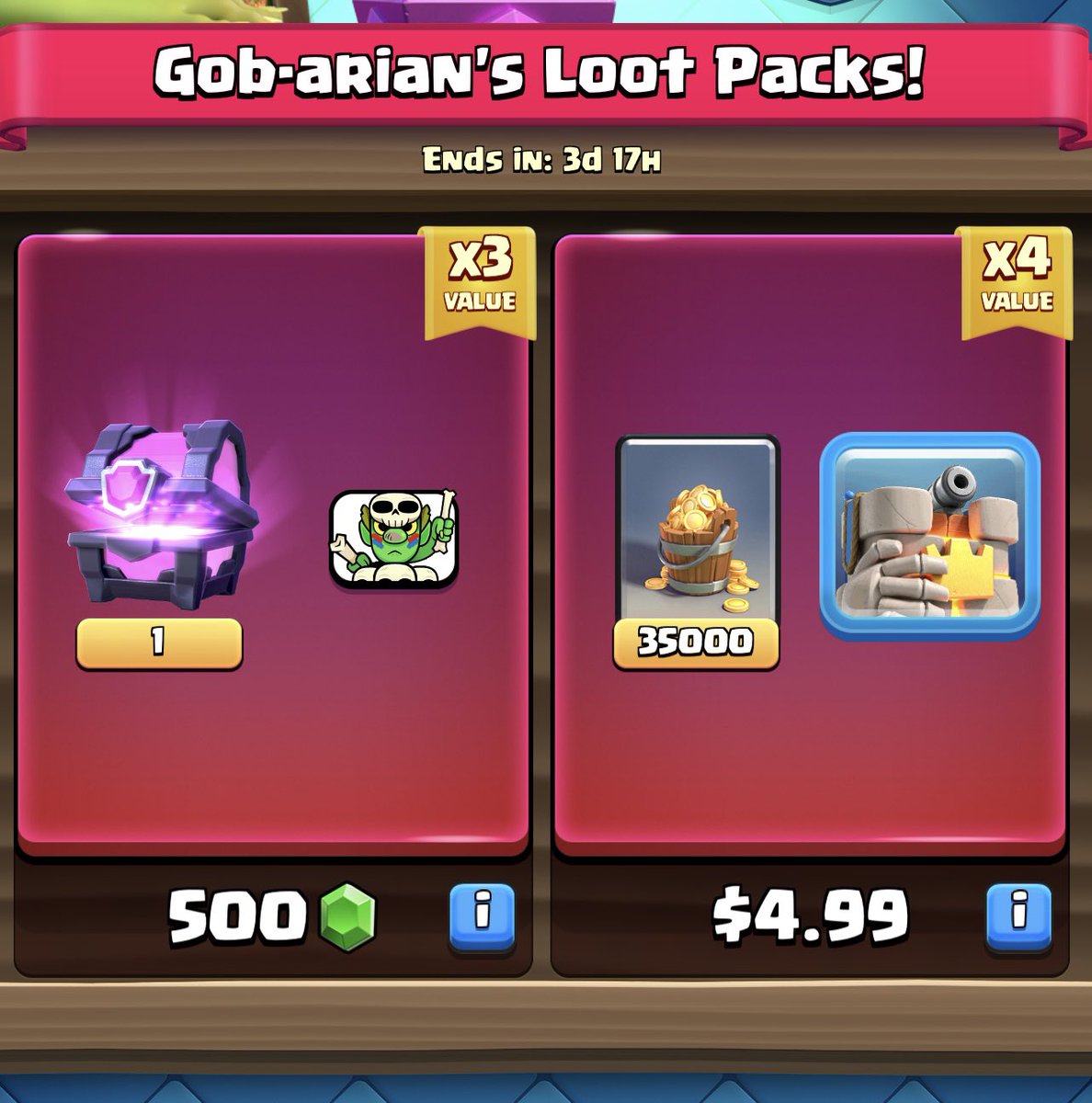 2 ganadores al finalizar el día, puede escoger uno de estas ofertas.

Solo comenten den RT y 🖤

Suerte a todos 😈🖤🤘