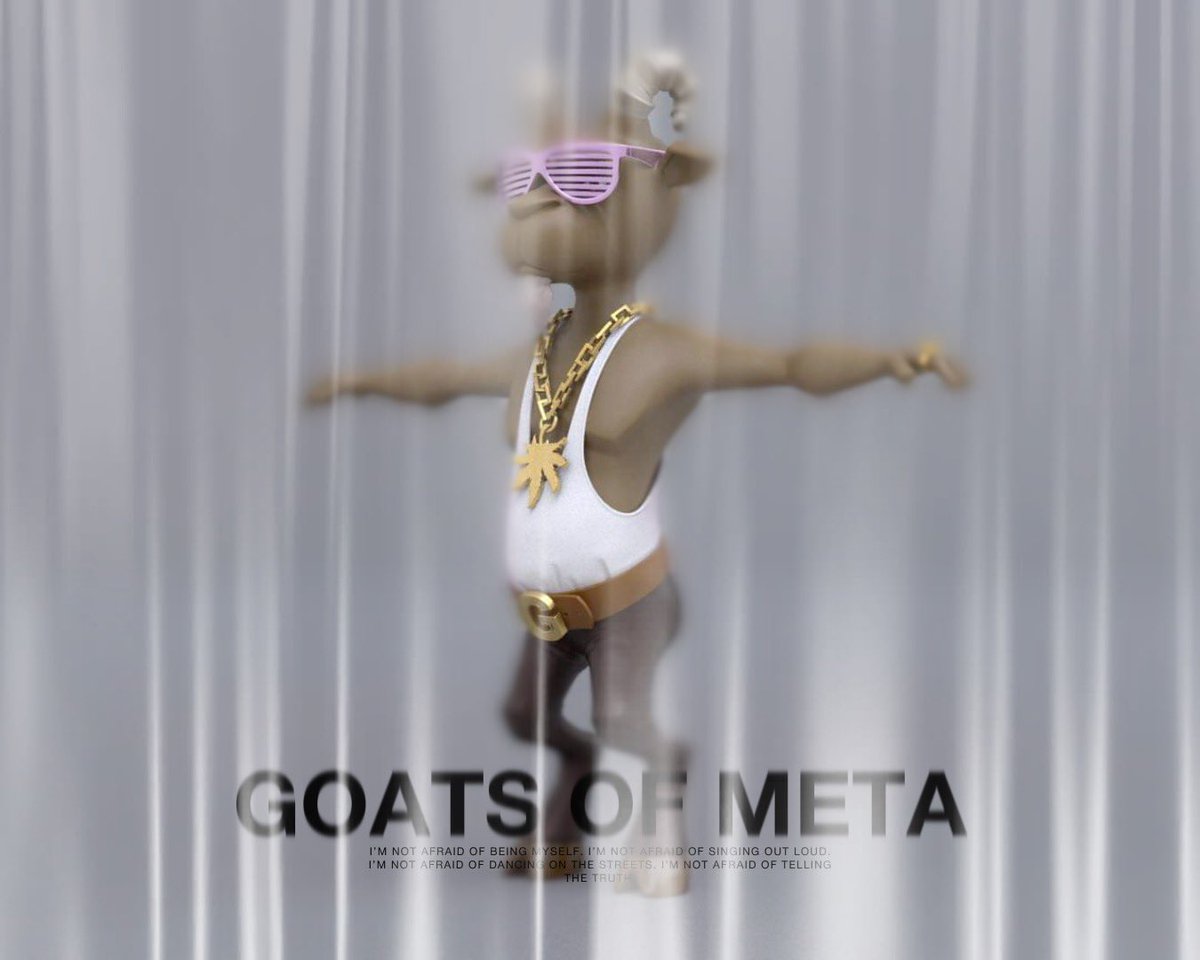 goatsofmeta's tweet image. Join the Goats of Meta!
As (GOFM) is more than just an “ART” it is going to be incredible Asset to communicate who you are in a digital space! 

Follow @goatsofmeta

#NFTdrop #Metaverse #NFTGaming #NFTCommunity #nftart #Crypto #Minecraft #PlayToEarn #BlockchainGaming