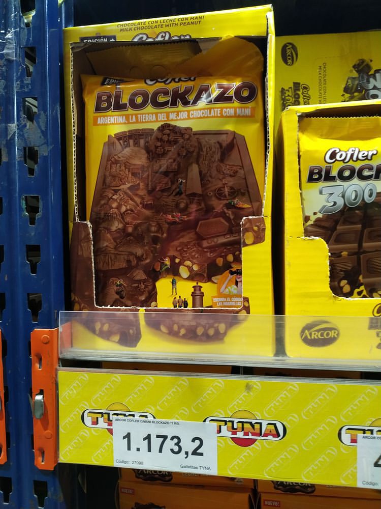 PreciosRosario2's tweet photo. #ChocolateEnRosario 🍫
🍫 Chocolate #Blockazo (1 kilo)
😢 Sábado 11/06 - Martes 14/06
📍 Tyna
#FotoTestigo 📸 https://t.co/RhV9xFH4R0