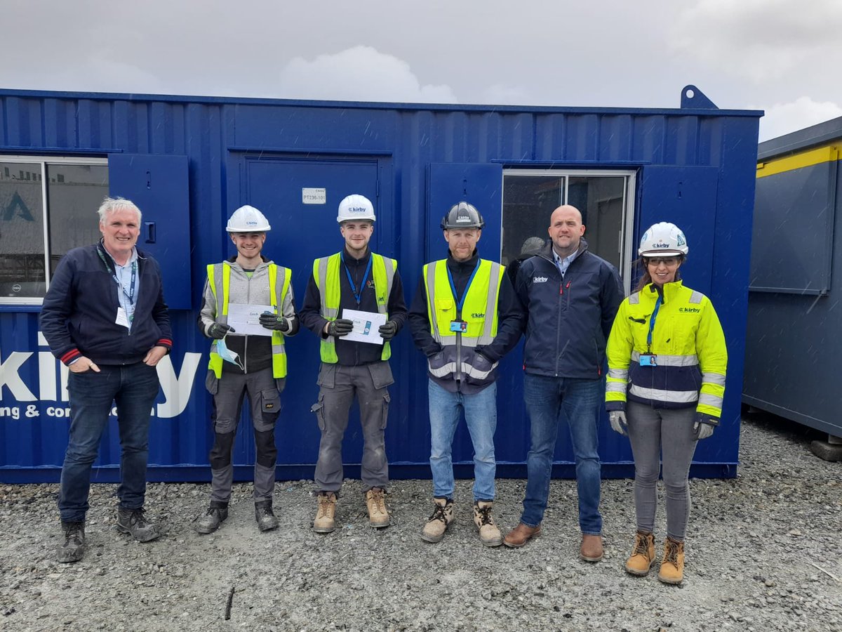 KirbyGroupEng's tweet photo. Our EHS team recently completed a ‘Stop the Drop’ campaign on a pharmaceutical site in West Dublin to demonstrate the importance of working safely at height.
#Construction #Safety #WorkingSafelyAtHeight #KirbyCoreValues https://t.co/nROfepvkfG