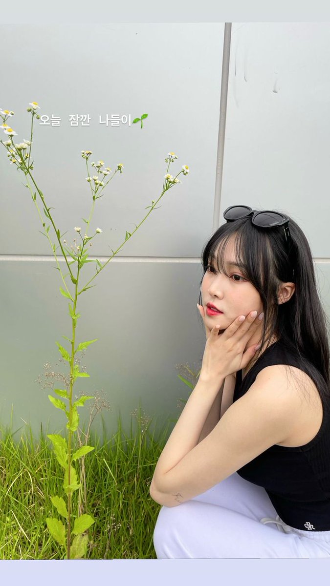 GFS_backup's tweet photo. [PIC] 220614 - Yuju (yuuzth) story post

🐶Today's short outing🌱

#여자친구 #GFRIEND #유주 #YUJU @konnect_YUJU https://t.co/VYLPmTXPXX