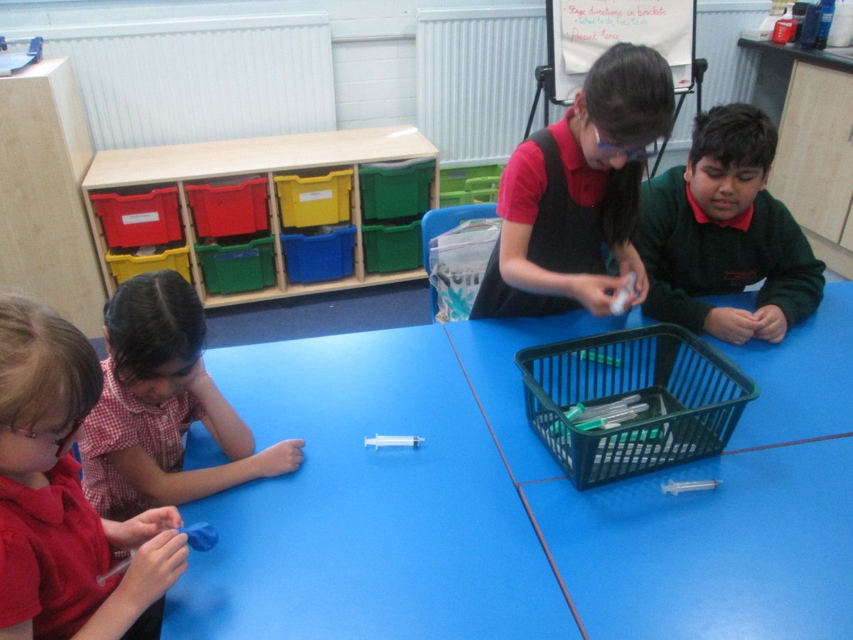 MrShahsClass's tweet photo. In our Design and technology lesson, we started our new project based on making a moving monster using pneumatics. Today, we investigated a range of products. #Curiosity #Positivity #Determination @WiderYps https://t.co/Ir6c1FTkKP