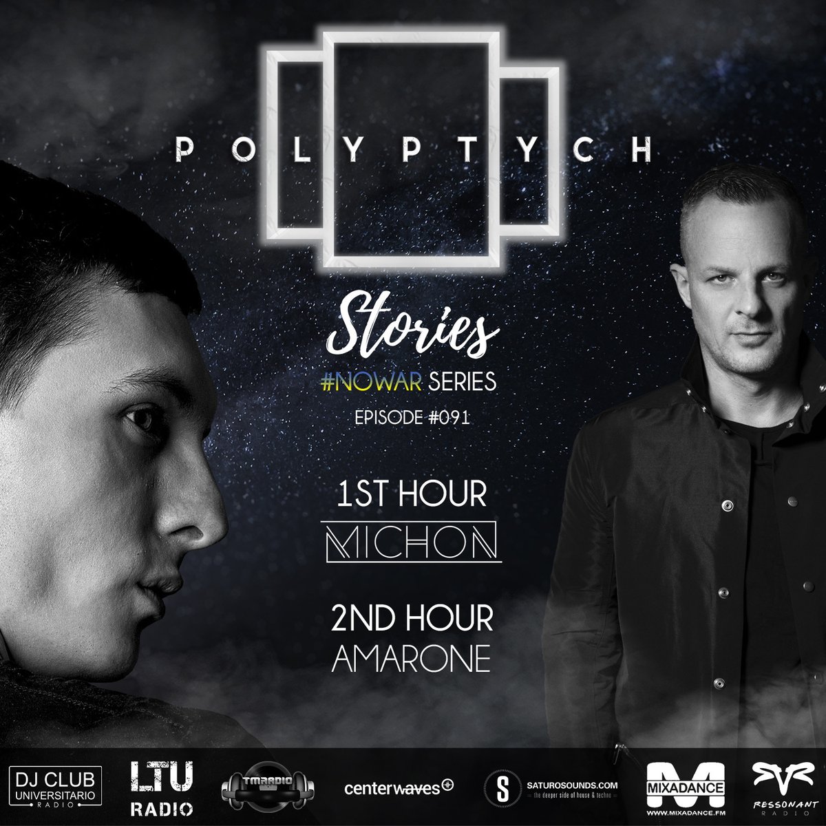 #PolyptychStories
Episode #091 [05 / 06 / 2022] - #Michon / #amarone

Listen at your preferred platform:
podlink.to/PLTSTORIES

Every Week on AIR with
<a href="/LTU_Radio/">LikeThatUnderground</a>, <a href="/SaturoSounds/">Saturo Sounds</a>, <a href="/RessonantR/">Ressonant Radio</a>, <a href="/CenterWaves/">Centerwaves.com</a>, <a href="/mixadance/">Mixadance</a> FM, <a href="/_TMRadio/">TM Radio</a> and <a href="/DjClub_UJAT/">Dj Club Universitario</a>.

Enjoy.