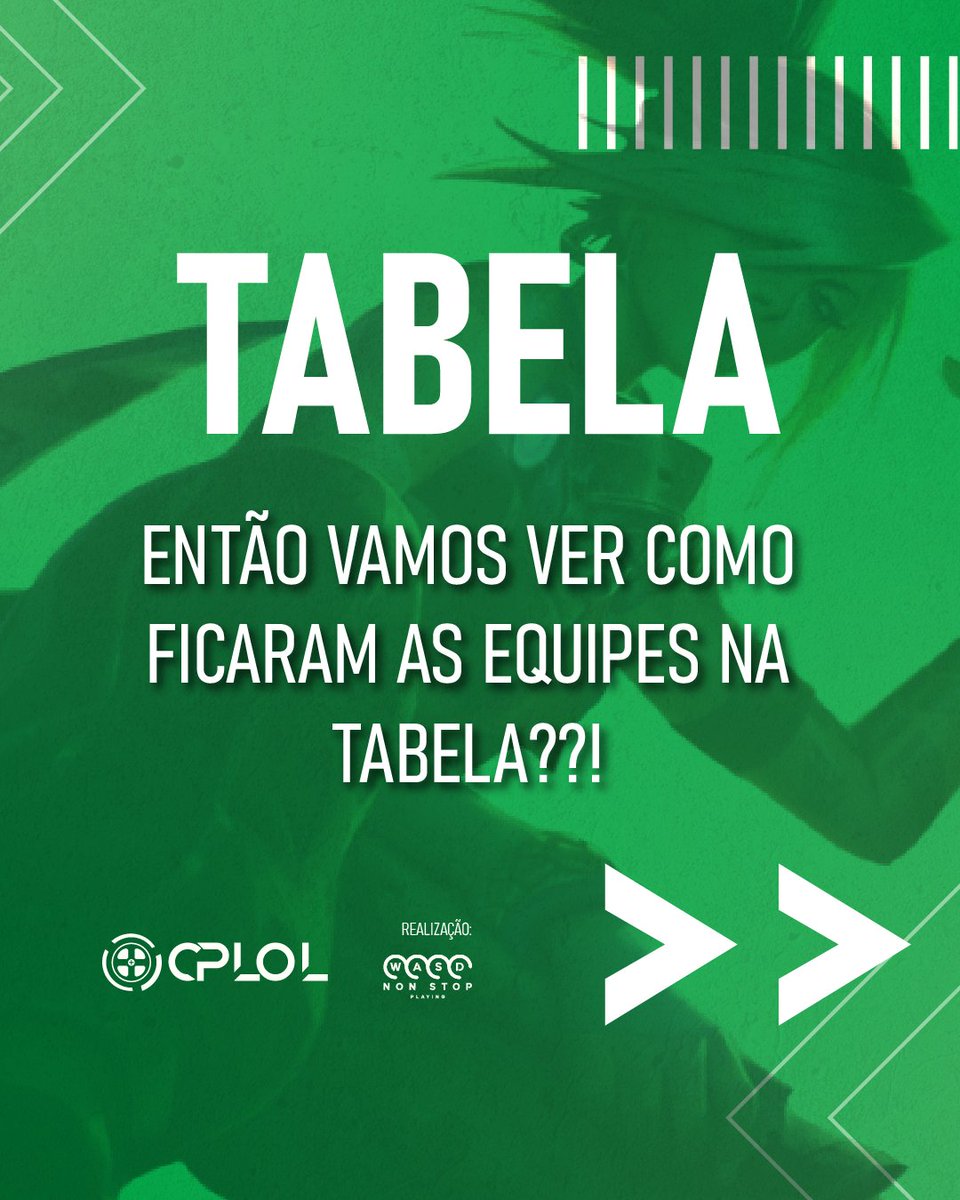 cplolbr's tweet photo. Cadê as torcidas desses times? Deixe seu comentário apoiando seu time!!!
#cplol #cblol #lol #leagueoflegends #lolesports #lolesportsbr #esports #esportsbr #lcs #lec #lck #lpl https://t.co/gvjyeswfBz