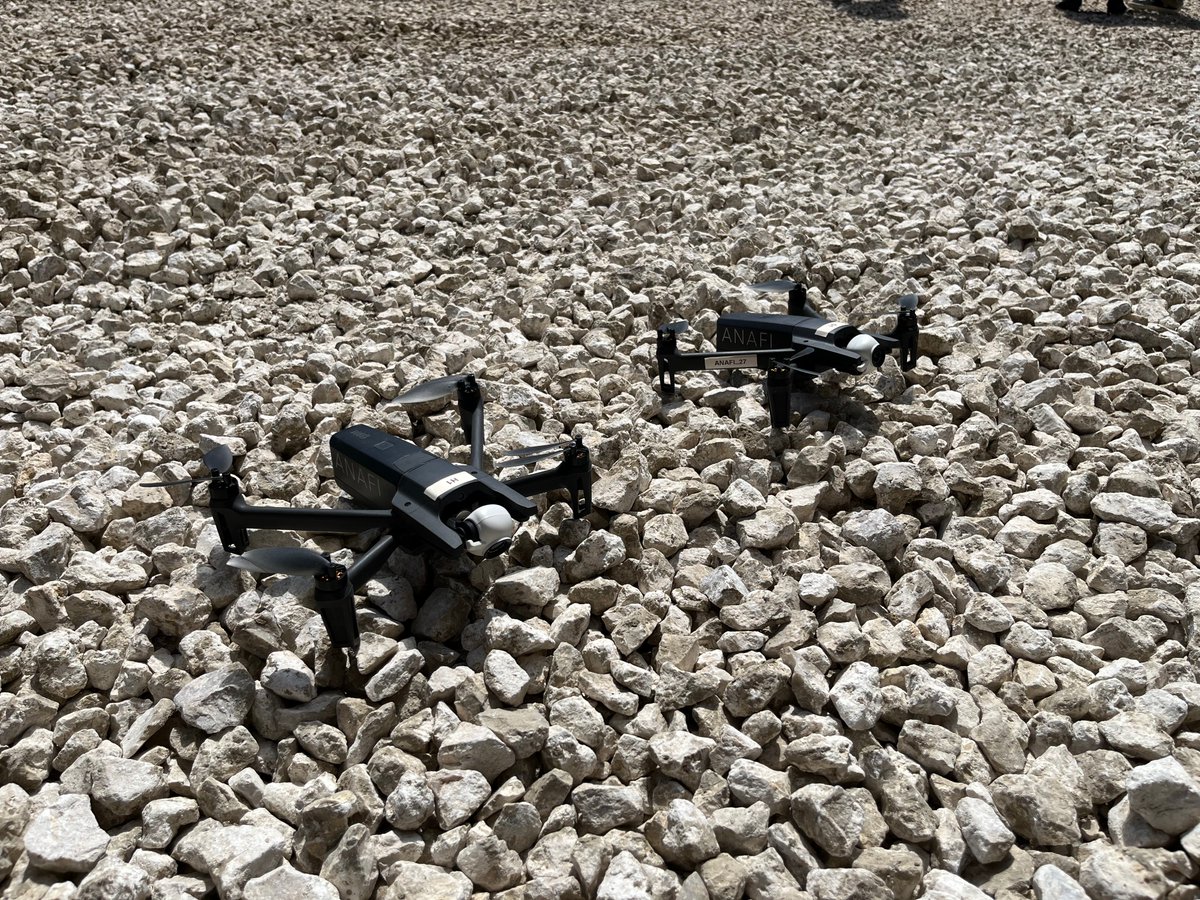 Image for the Tweet beginning: #Eurosatory2022 Les kits de drones