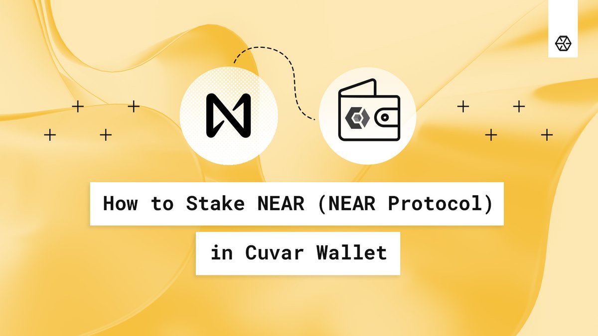 everstake_pool's tweet photo. How to Stake $NEAR in @CuvarWallet

This guide shows how to stake #NEAR in Cuvar, the first mobile wallet on the @NEARProtocol ecosystem.

Please find it at https://t.co/iR5KVcTFbV https://t.co/58rVsgwkoL