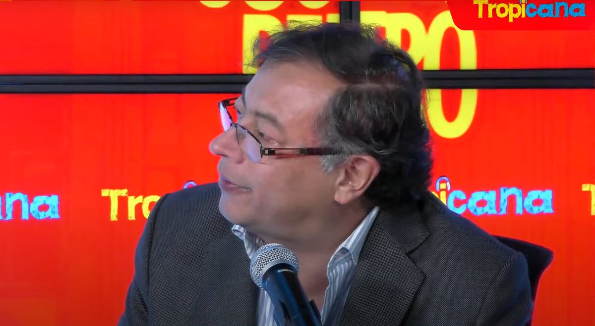 <a href="/petrogustavo/">Gustavo Petro</a> @PereTantico #AlAire "A mí me interesa no solo cumplir con el proceso de paz sino potenciar completamente la paz en Colombia ": <a href="/petrogustavo/">Gustavo Petro</a> habla en Tropicana.

#PetroEnTropicana  bit.ly/3O3m7Ck