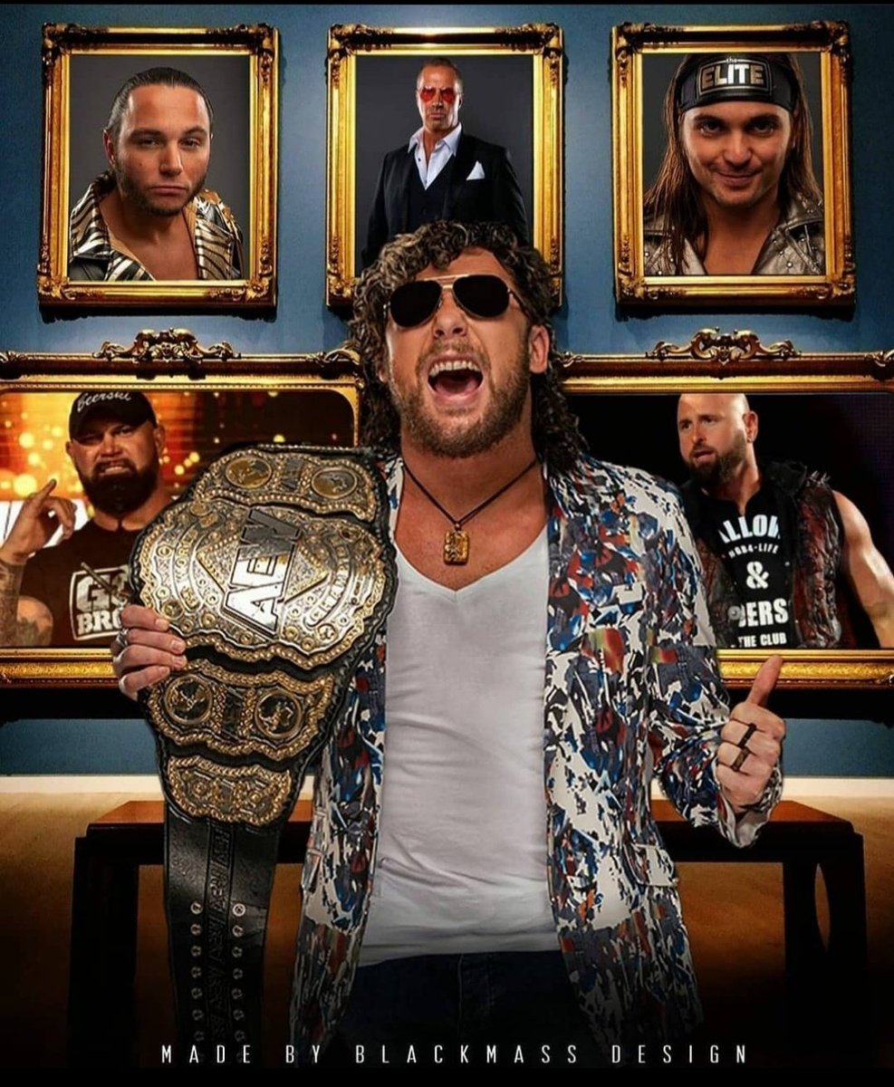 MattJacksonOOC's tweet photo. Will Forbidden Door Be...SUPER DUPER ELITE!!?❤️💯

#AEW #njpw #ForbiddenDoor #KennyOmega #youngbucks #theelite #goodbros #Hangman https://t.co/GzRMzAeq0F