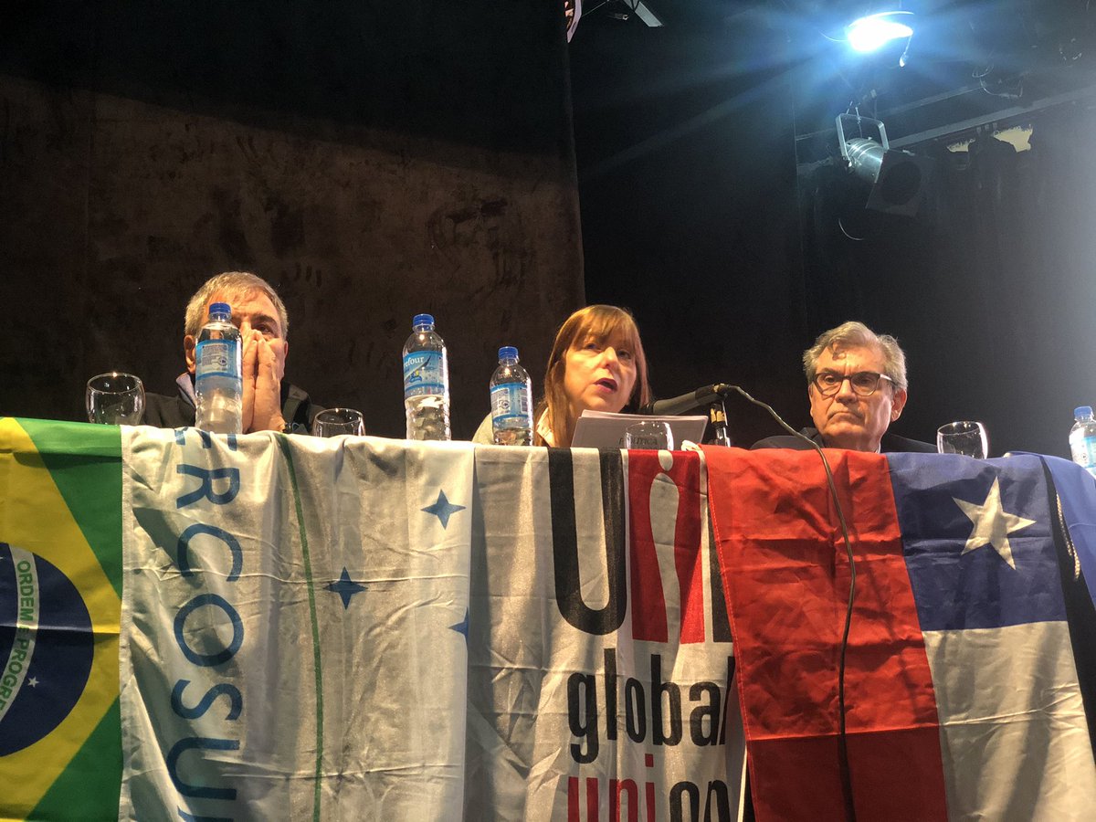 🙋🏻‍♀️ Presente en el 2do Congreso de la Confederación de Sindicatos de Comercio del Mercosur (UNICOM)
#MercosurTiempoDeAvanzar